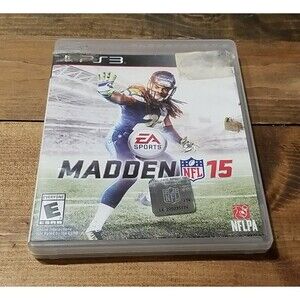 EA Sports Madden NFL 15  (Sony Playstation3 PS3) No inserts Free Shipping Tested